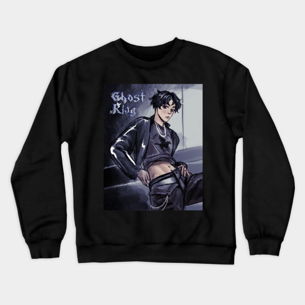 Nico Di Angelo Crewneck Sweatshirt by Migl Horcrux